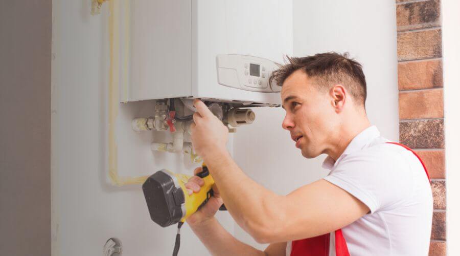 Professional water heater repair in Erbacon, WV
